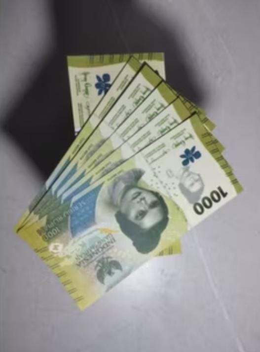 uang mainan Rp. 1.000